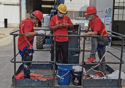 英輝南方造船防水施工